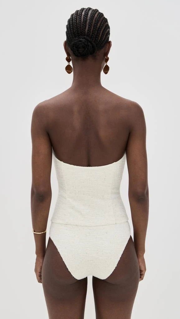SIMKHAI Natalie Strapless One Piece 2