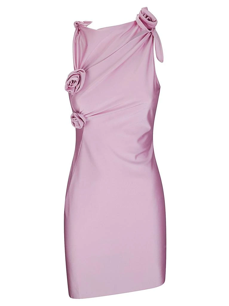 COPERNI Coperni Asymmetric Flower Mini Dress Dresses Skirts