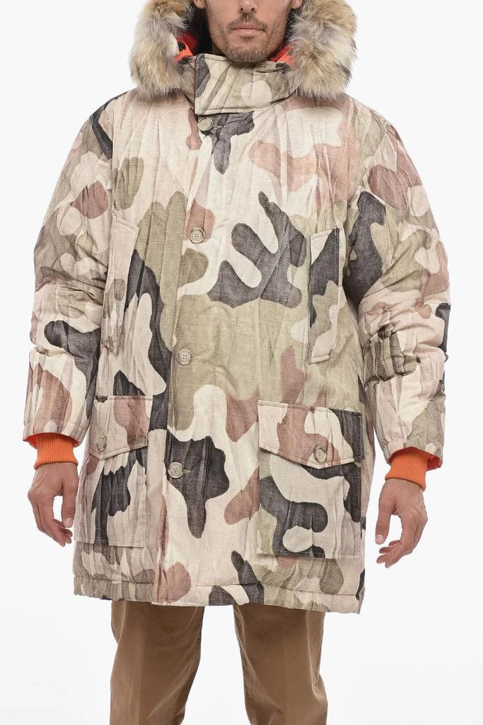 Woolrich GRIFFIN Reversible Camouflage ATLANTIC Down Jacket 
