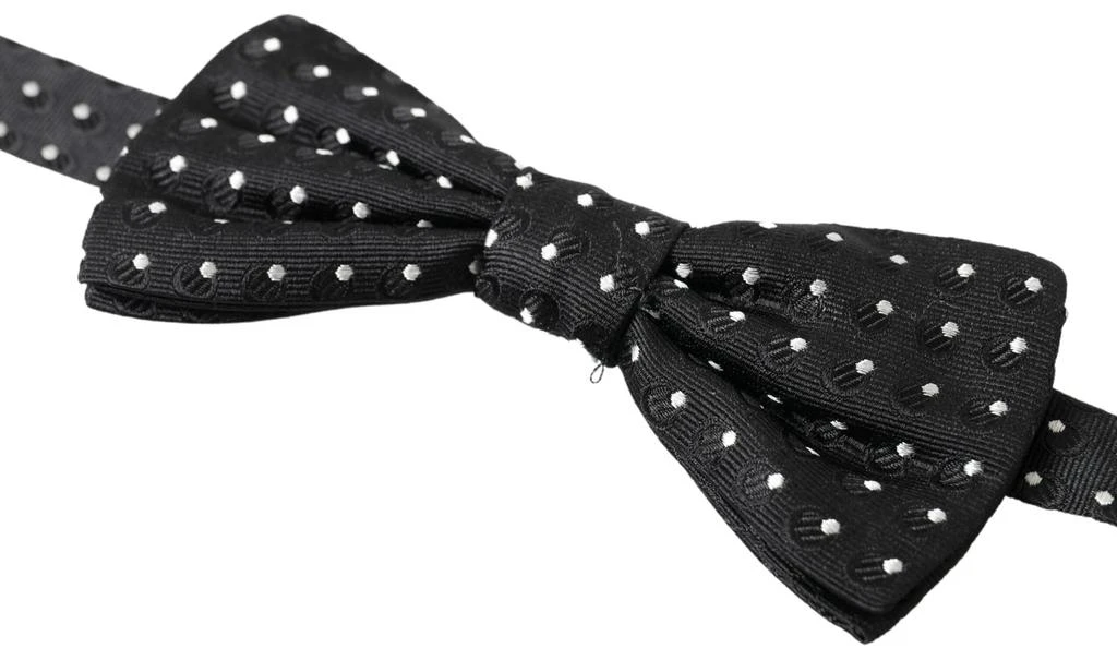 Dolce 
Gabbana Polka Dot Silk Adjustable Men Neck Papillon Bow Men
s Tie 2