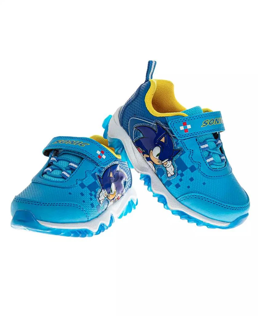 SEGA Sonic the Hedgehog Toddler Boys Light Up Sneakers 4