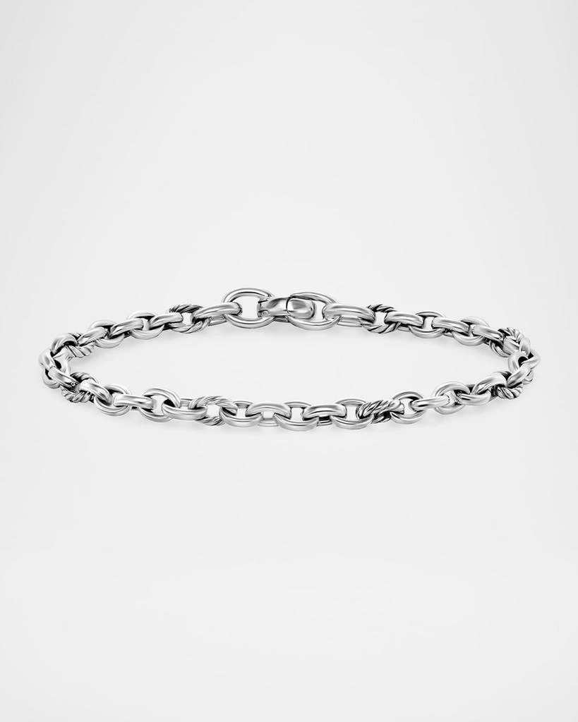 David Yurman DY Mercer Petite Chain Bracelet in Silver, 4.5mm