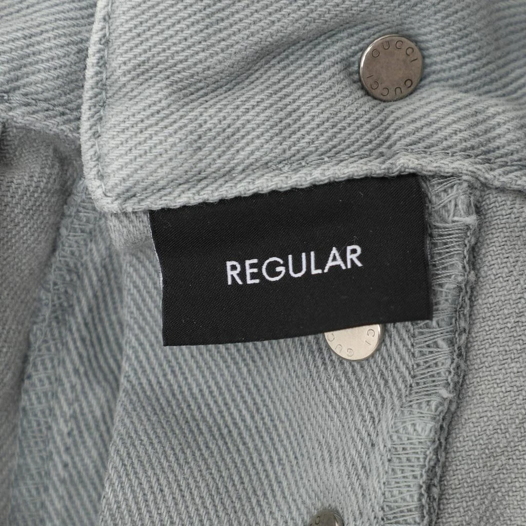 Gucci Gucci Grey Denim Regular Fit Jeans M 5