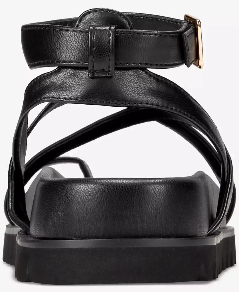 SMASH Shoes Women
s Ava Sport Flat Sandals - Extended Sizes Available 3