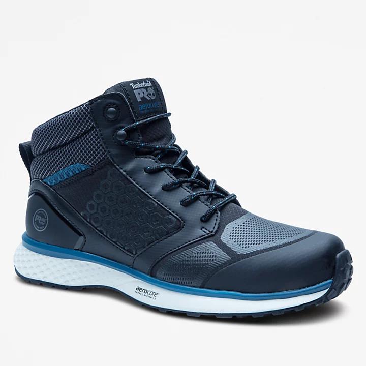 Timberland Timberland PRO® Reaxion Work Boot for Men in Black/Blue