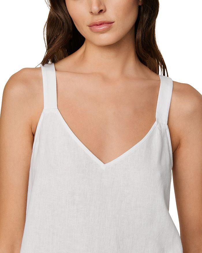Eberjey Linen Blend V Neck Camisole Pajama Top