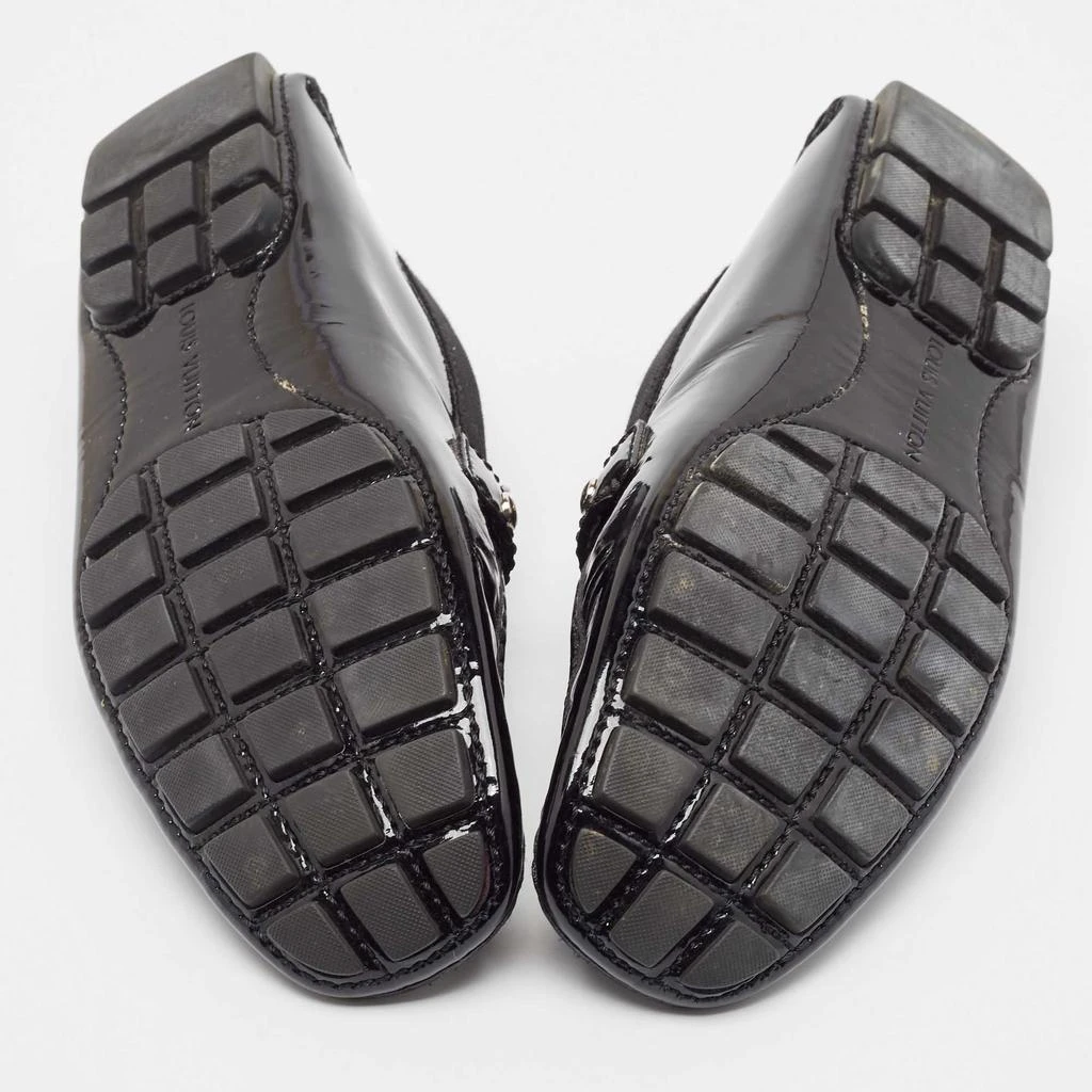Louis Vuitton Louis Vuitton Black Patent Leather Monte Carlo Loafers Size 40.5 6