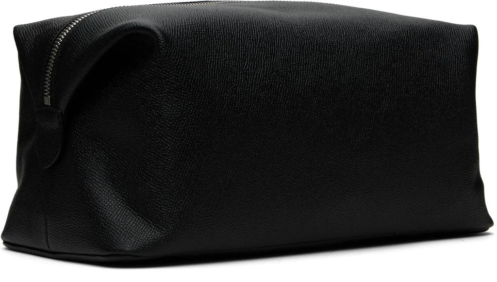 AMI Black Leather Paris Paris Toiletry Pouch 3