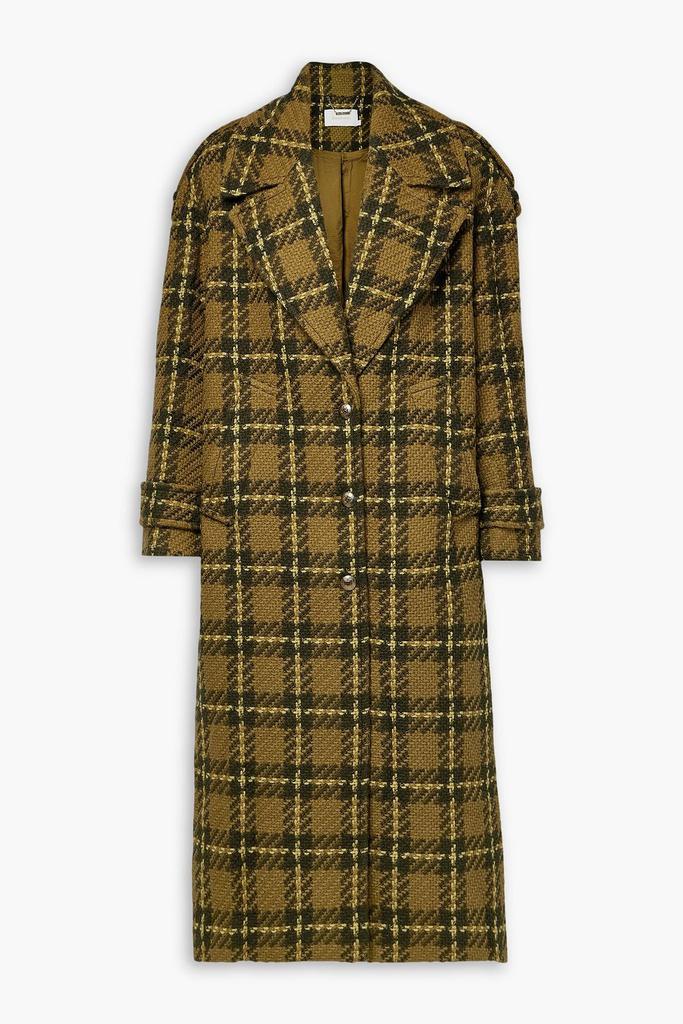 Zimmermann Checked wool-tweed coat - Coats - Compare Prices