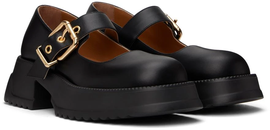 Marni Black Mary Jane Platform Loafers 4