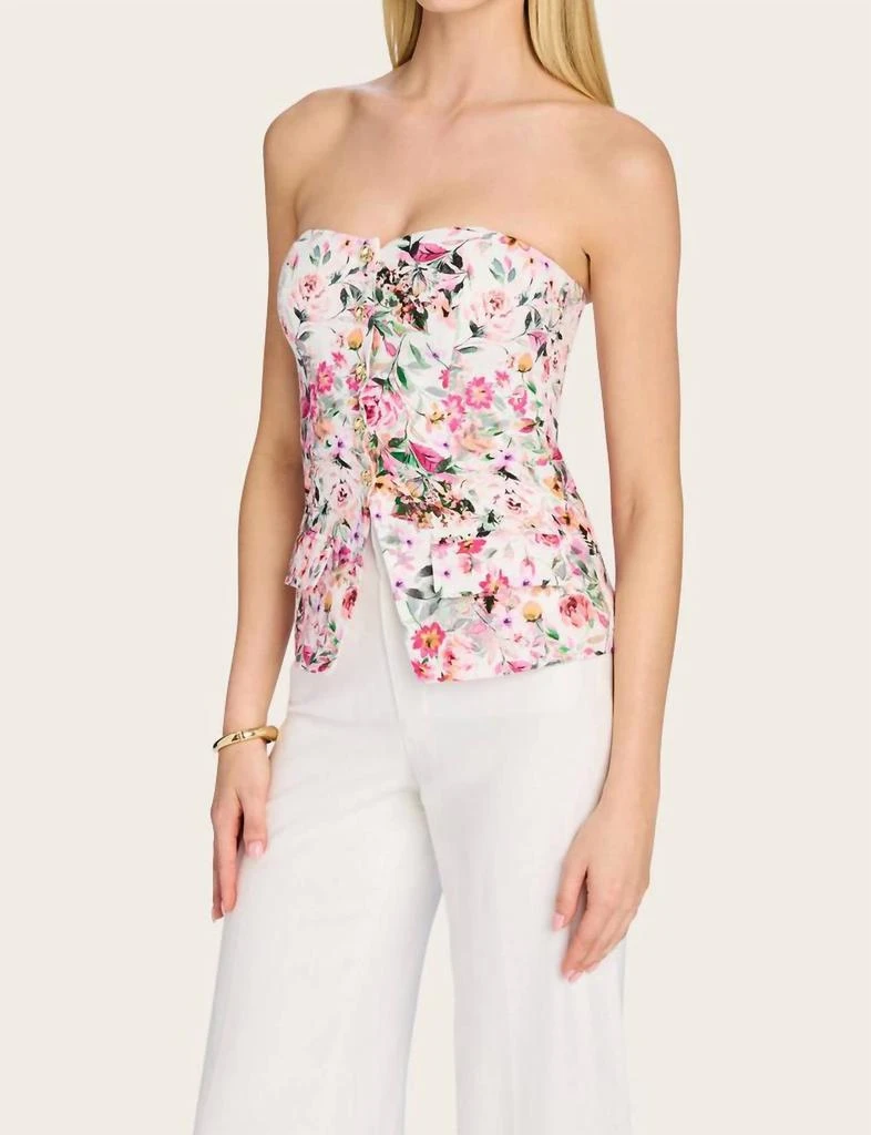 Generation Love Generation Love - Women's Quinn Floral Linen Vestier 3