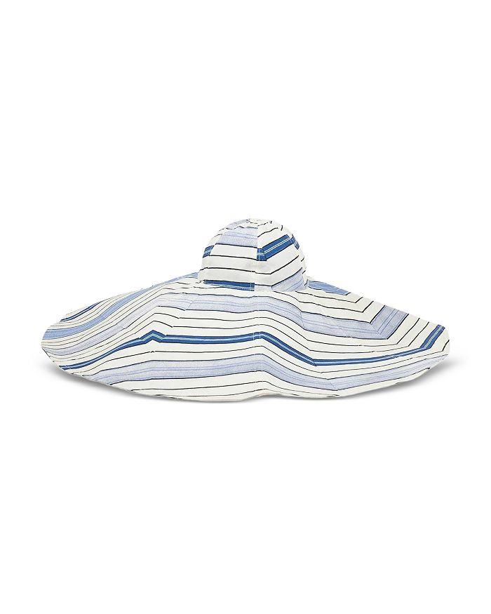 Sandro Sandro Striped Cotton Floppy Sun Hat - Exclusive