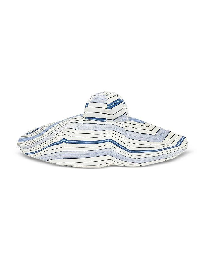 Sandro Sandro Striped Cotton Floppy Sun Hat - Exclusive 2