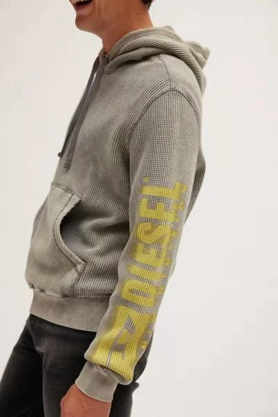 Diesel Diesel Ginafy Waffle Hoodie Sweatshirt 4