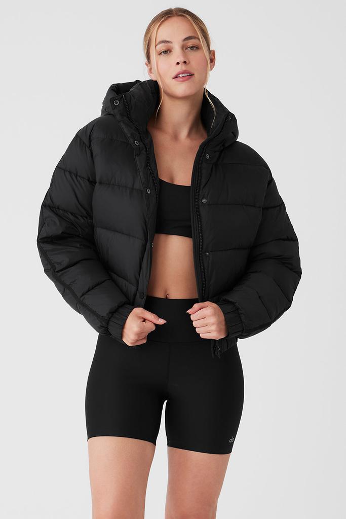 Alo Yoga Aspen Love Puffer Jacket - Black