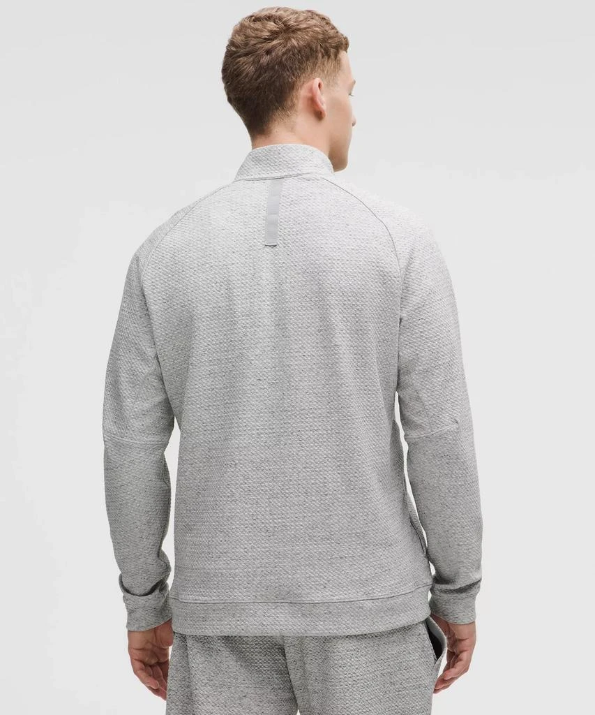 Lululemon Textured Double-Knit Cotton Half Zip 10