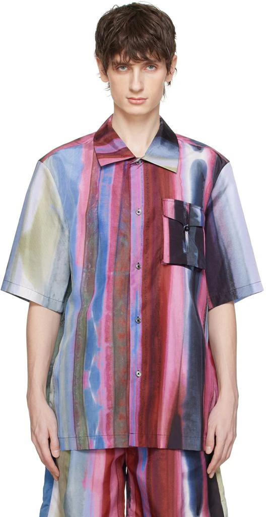 Feng Chen Wang Multicolor Bellows Pocket Shirt 1