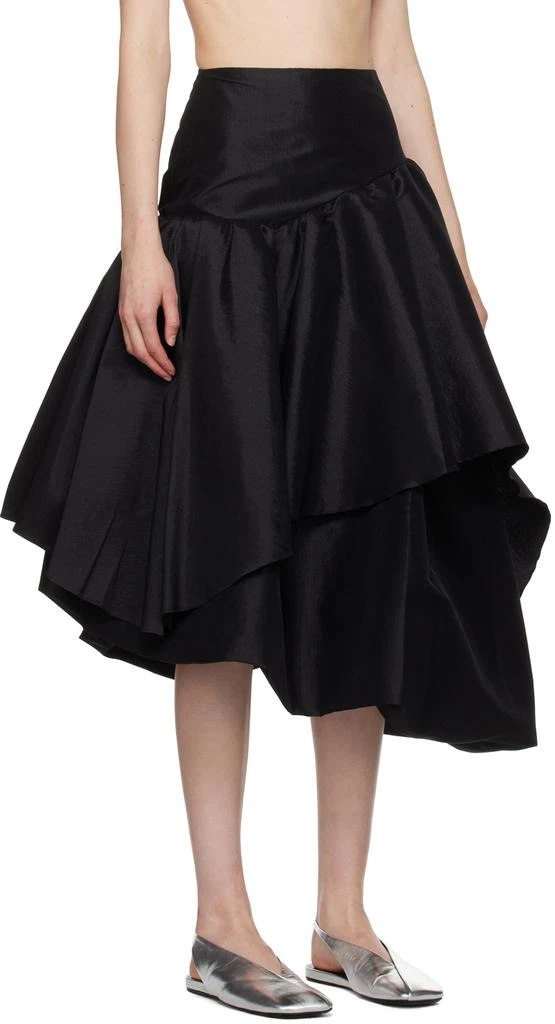 Kika Vargas SSENSE Exclusive Black Abella Midi Skirt 2