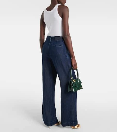 7 For All Mankind High-rise wide-leg jeans 3