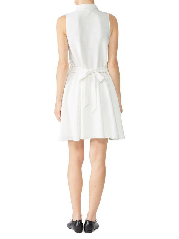 Black Halo Malena Pebble Crepe A Line Dress 2