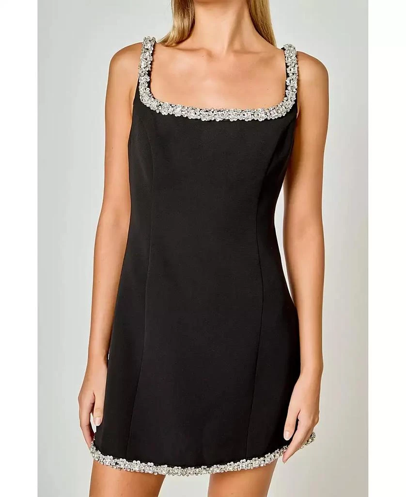 4th & reckless elwyn embellished mini dress 4th & Reckless Elwyn Embellished Mini Dress, Black, SIZE- S