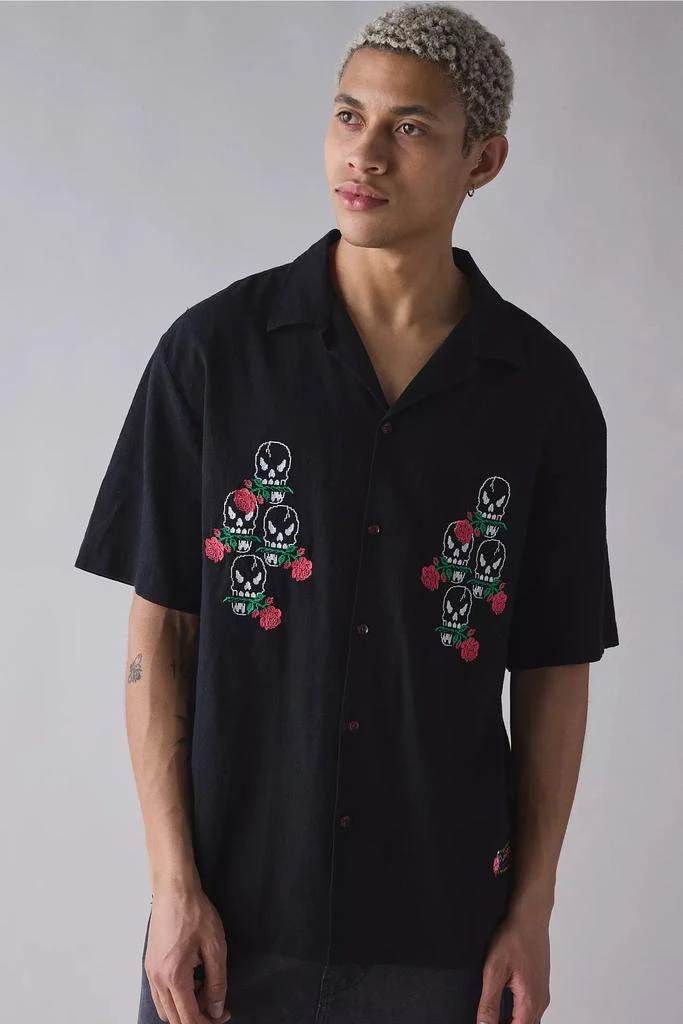 Pas de Mer Pas de Mer Magic Embroidered Button-Down Shirt 1