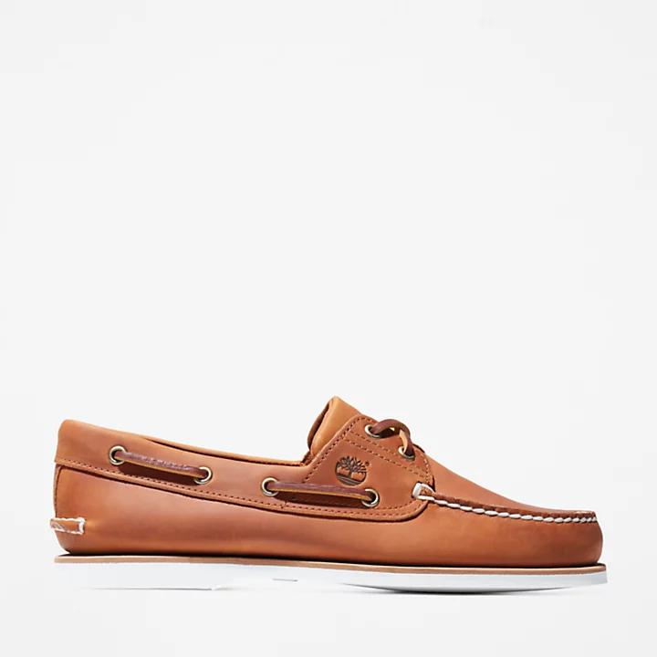Timberland Classic Boat Shoe for Men in Orange