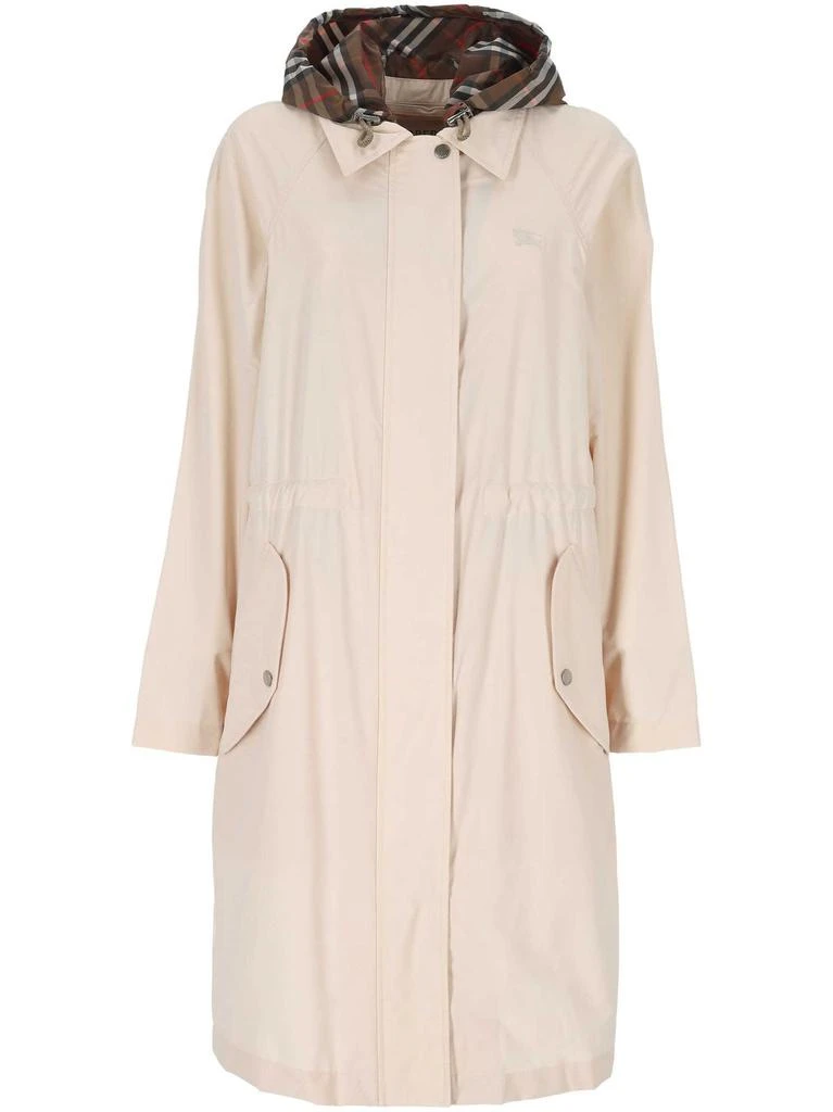 Burberry Newbury Checked-Hood Parka