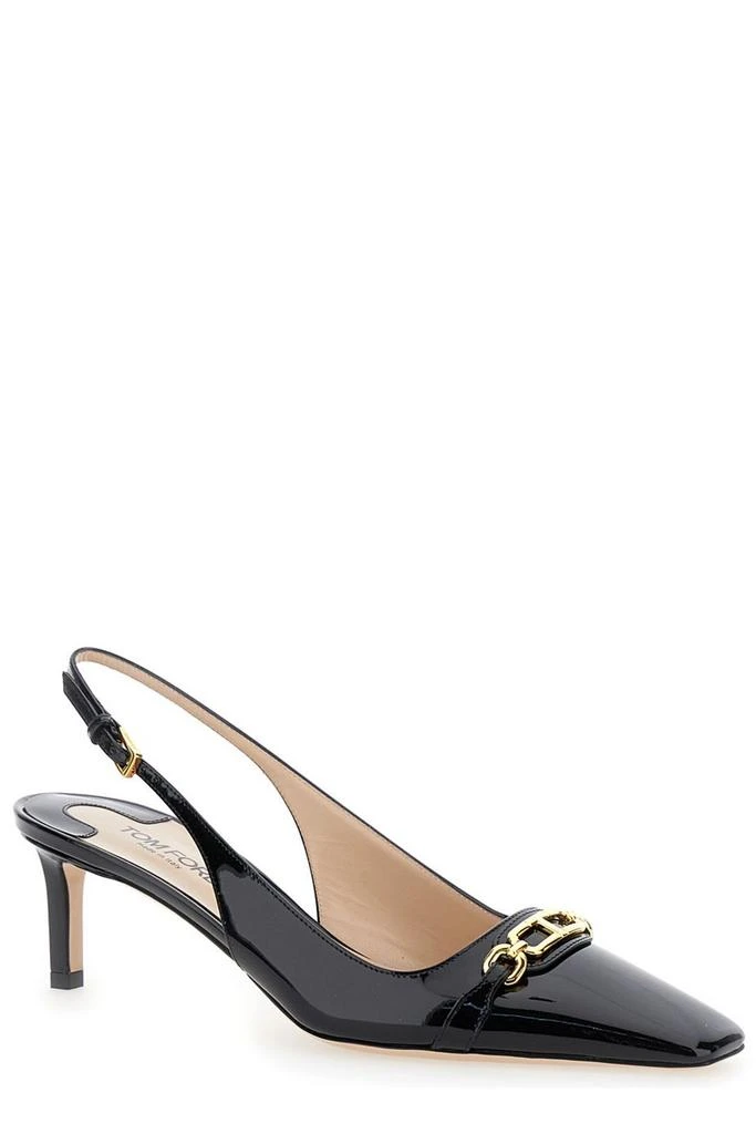 Tom Ford Tom Ford Square-Toe Slingback Pumps 2