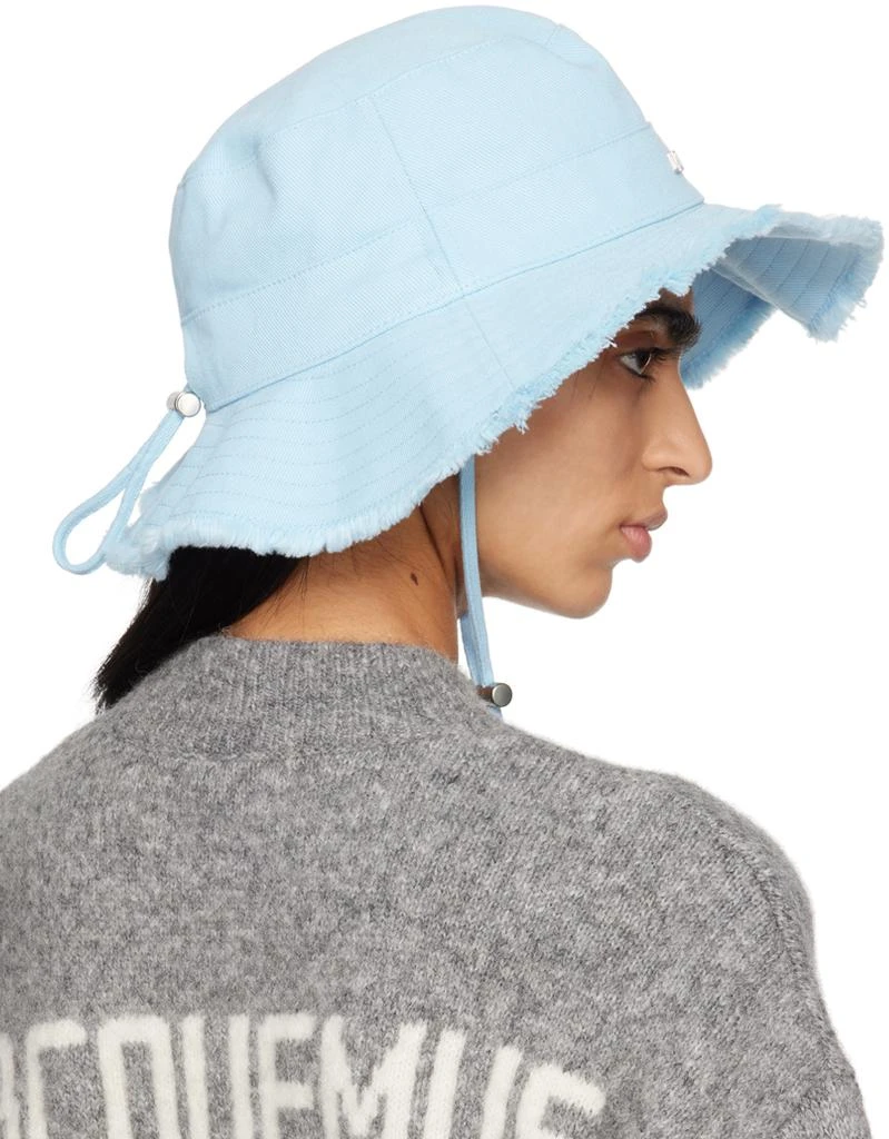 JACQUEMUS Blue Les Classiques 'Le bob Artichaut' Hat 3