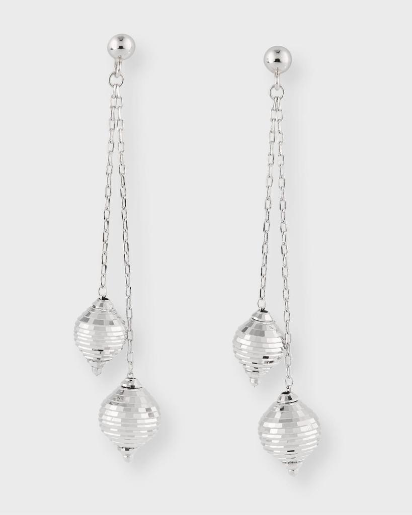 Platinum Born Orbit Earrings