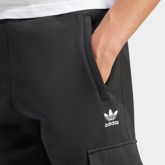 Adidas Men's adidas Originals Trefoil Essentials Cargo Jogger Pants 4