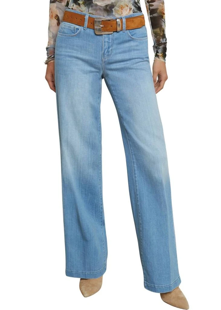 L'Agence L'Agence - Joanne Low-rise Wide-leg Jeans 1