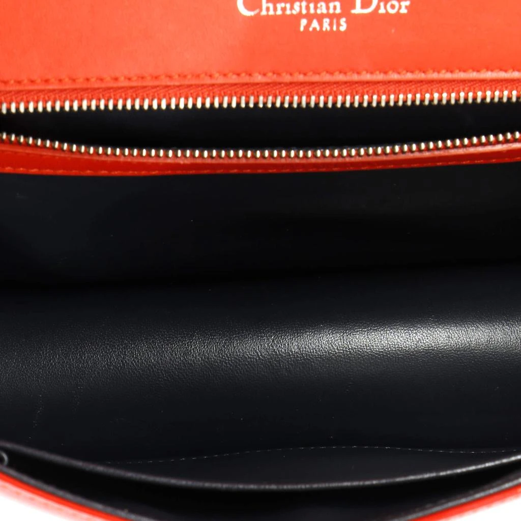 Dior Diorama Flap Bag Cannage Embossed Patent Medium 4