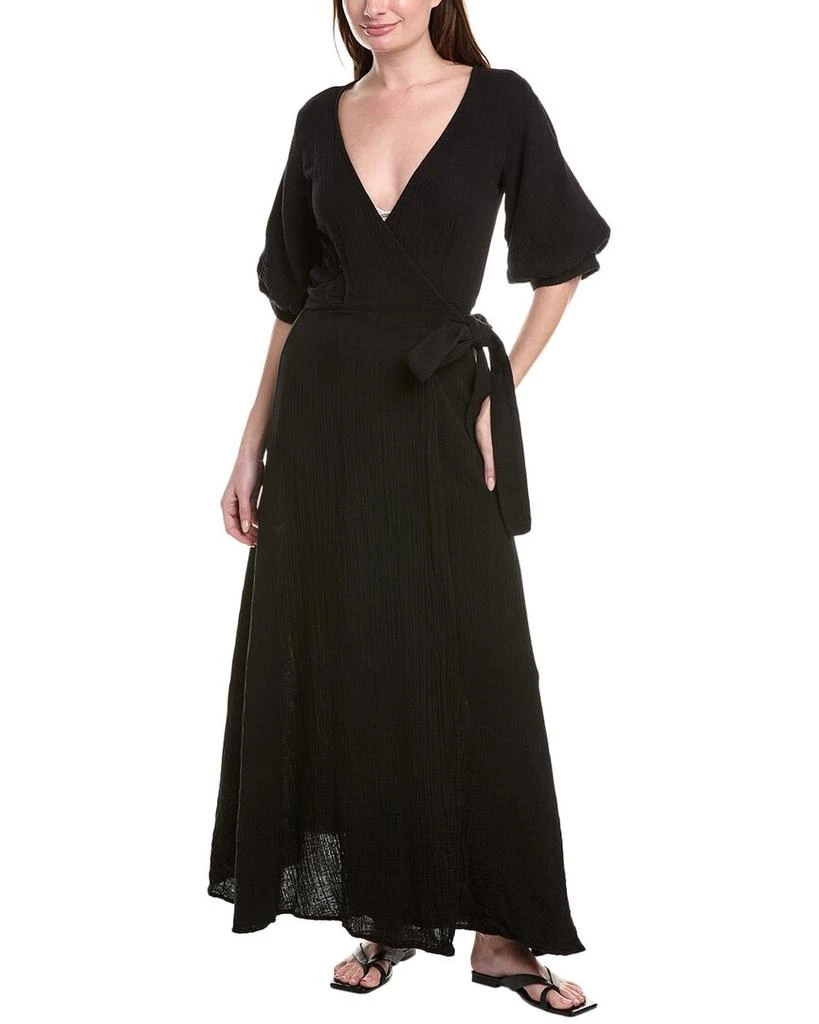 9seed Gauze Wrap Maxi Dress 1