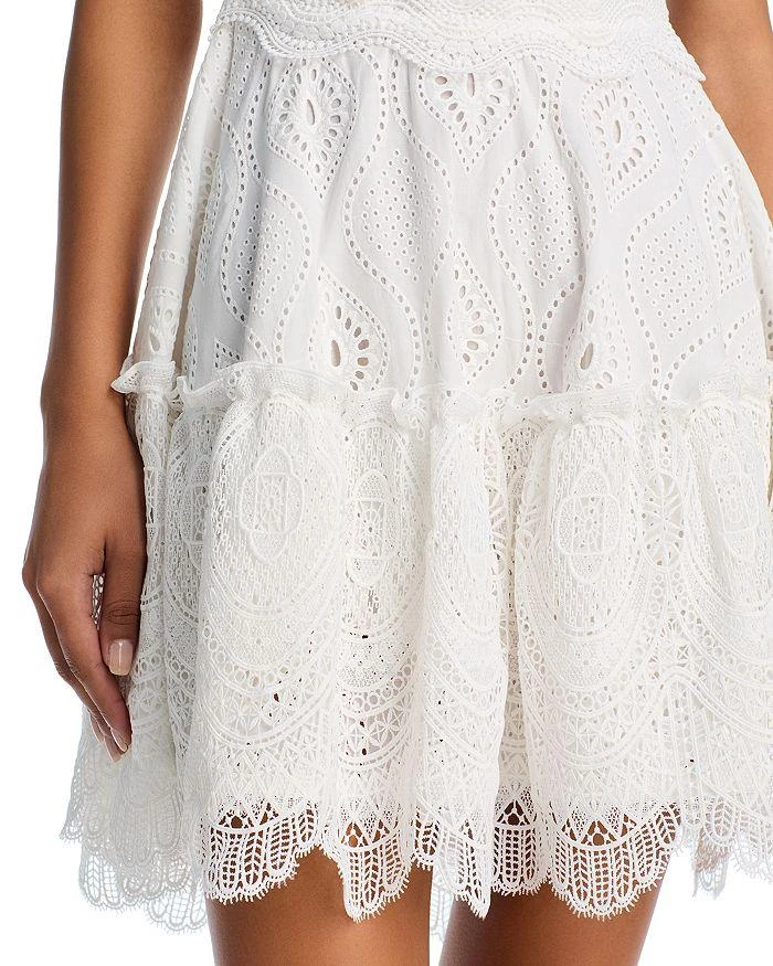 Waimari Amaral Eyelet Mini Dress 6