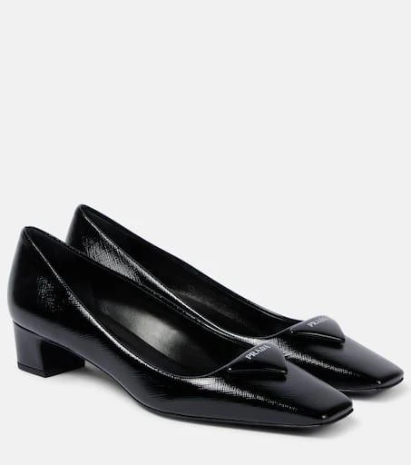 Prada Saffiano patent leather pumps 1