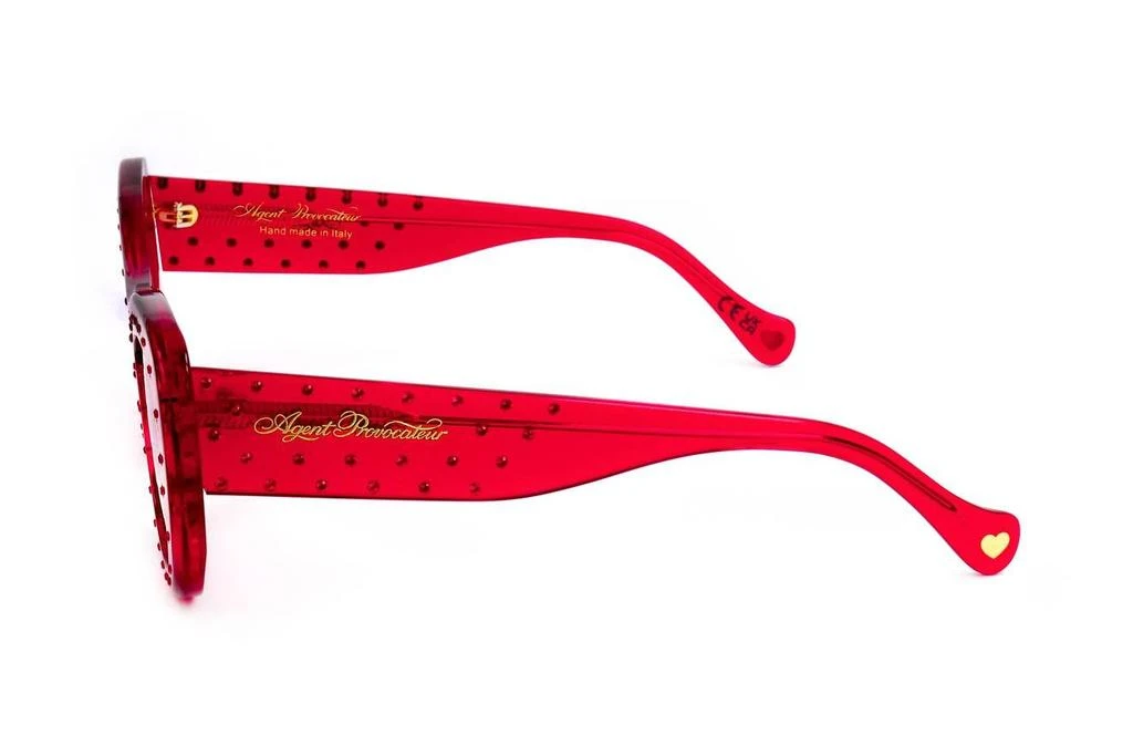 L'Agent by Agent Provocateur Agent Provocateur Heart Frame Full Rim Sunglasses 3