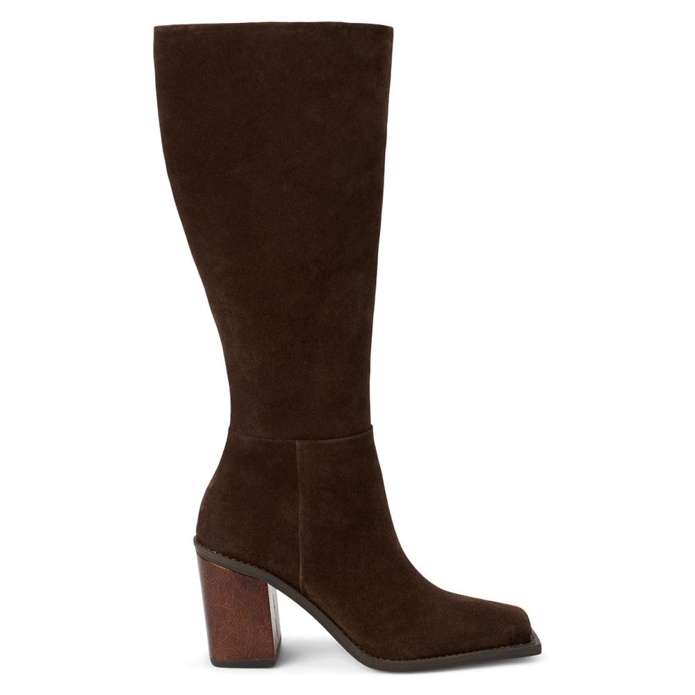 Matisse Highness Square Toe Block Heel Zippered Boots