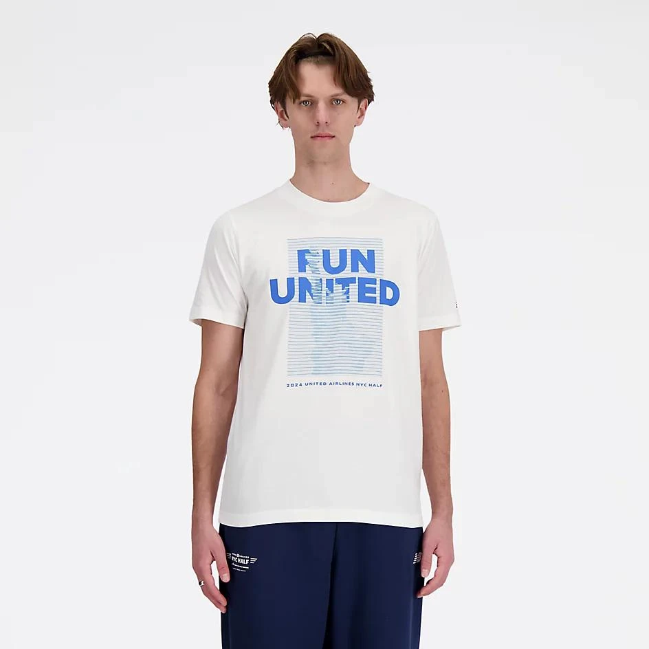 New Balance United Airlines NYC Half Graphic T-Shirt 1