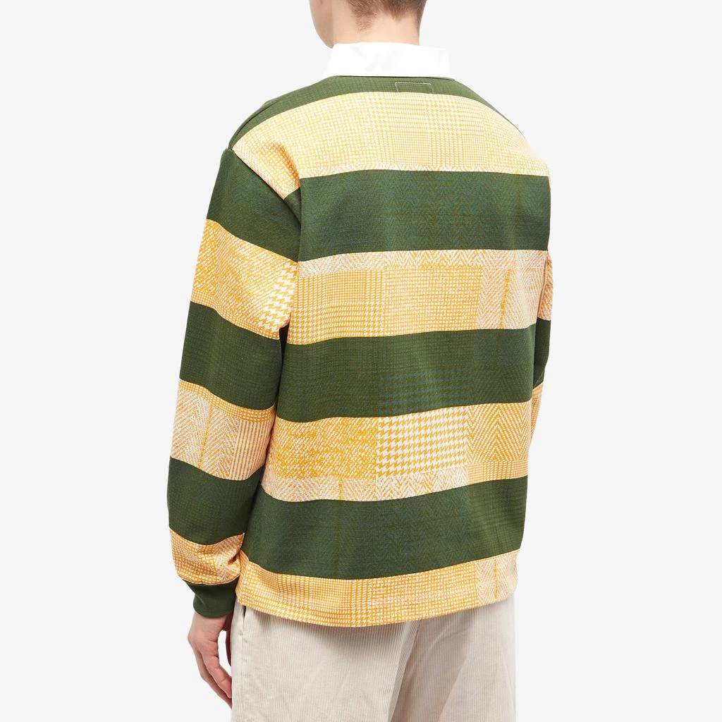 BEAMS PLUS END. x Beams Plus 'Ivy League' Overdye Patchwork Rugby Shirt 3
