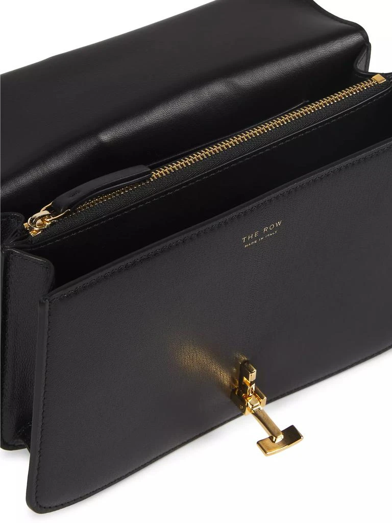 The Row Sofia Leather Top Handle Bag 4
