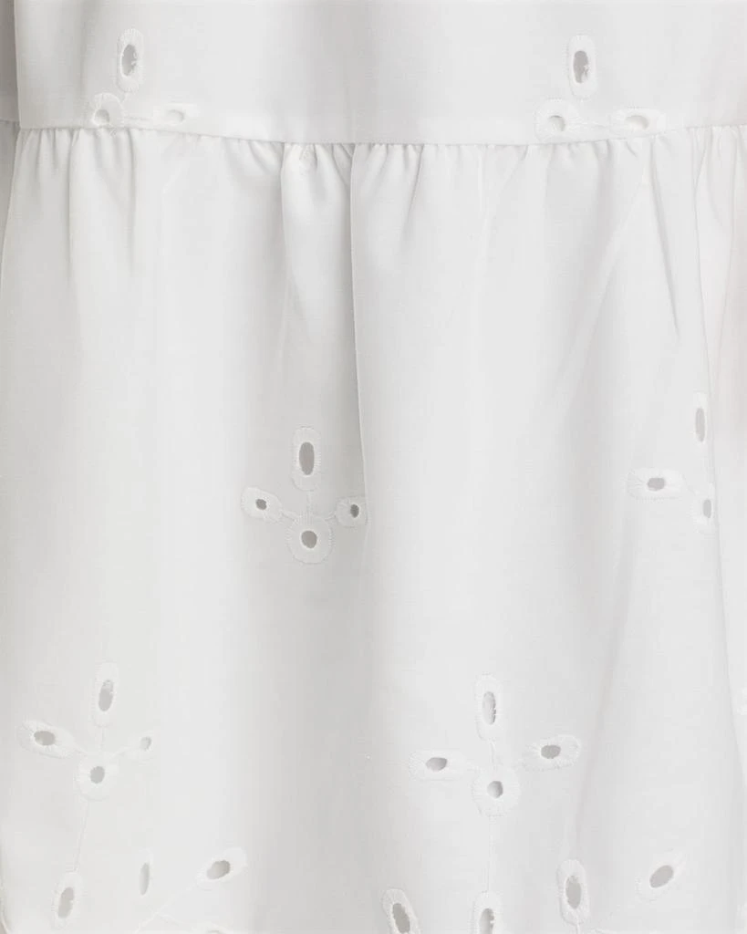 AQUA Eyelet Midi Skirt - Exclusive 6