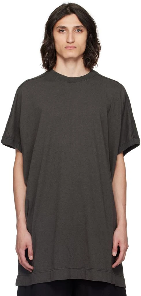 Jan-Jan Van Essche Gray O-Project Droptail T-Shirt 1