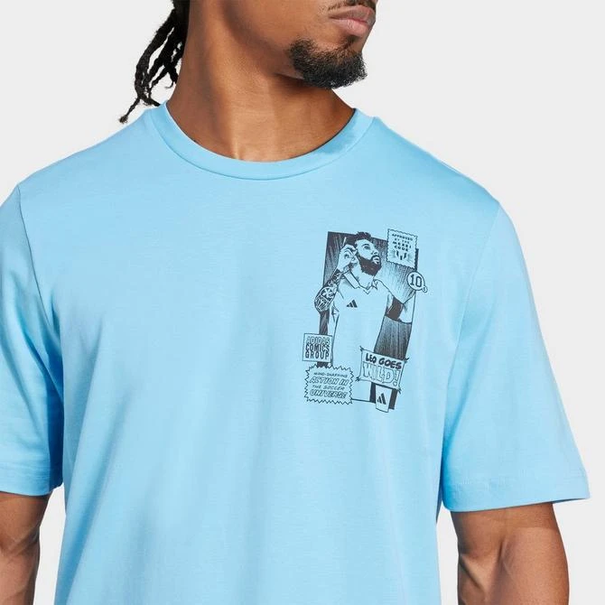 Adidas Men's adidas x Messi Icon Graphic T-Shirt 4