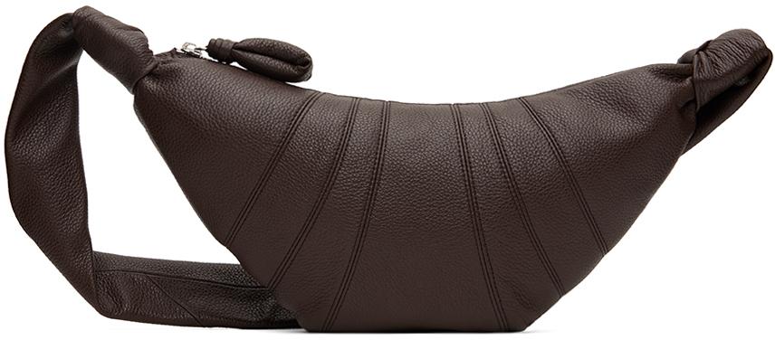 LEMAIRE Brown Small Croissant Bag