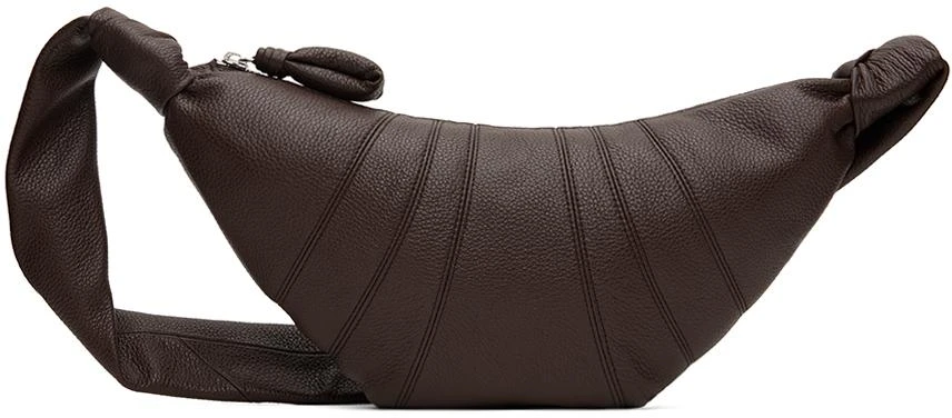 LEMAIRE Brown Small Croissant Bag