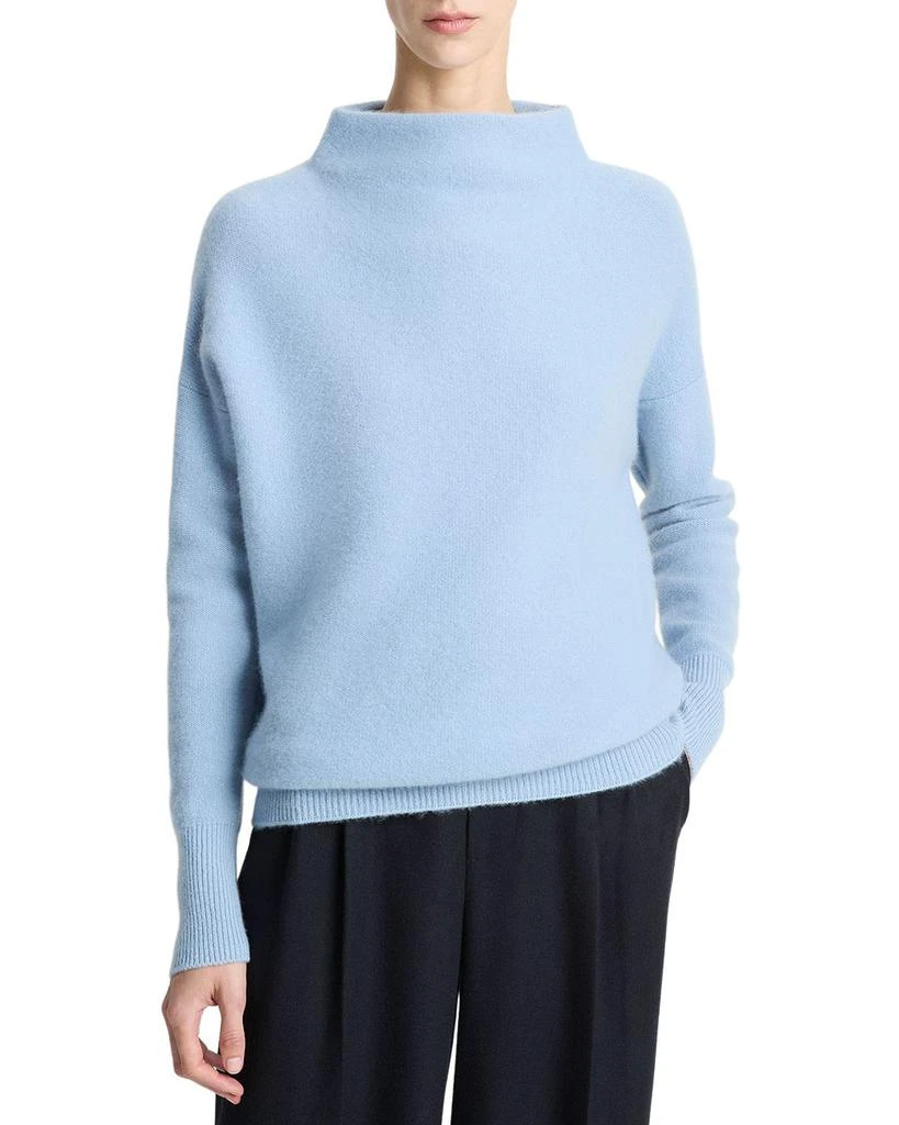 Vince Boiled Cashmere Funnel Neck Sweater 1