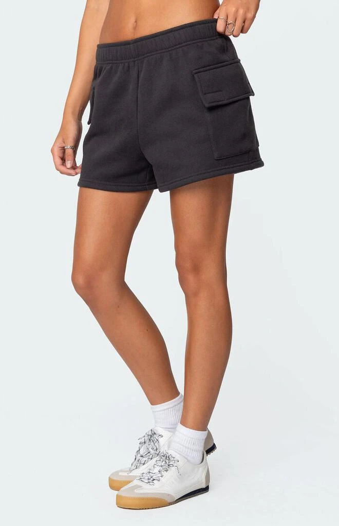 Edikted Garnet Cargo Sweat Shorts 4