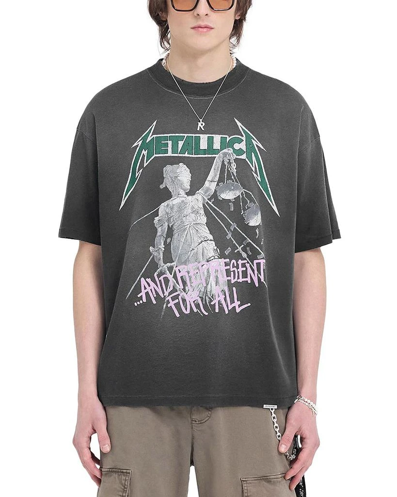 Represent Metallica Justice Graphic Tee 1